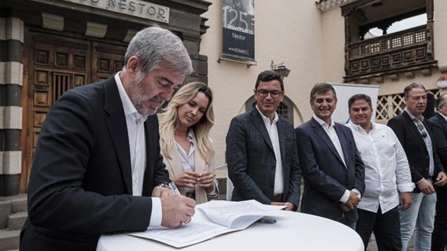 CC se alía para las generales con Unidos por Gran Canaria, la Agrupación Herreña Independiente y ocho partidos locales