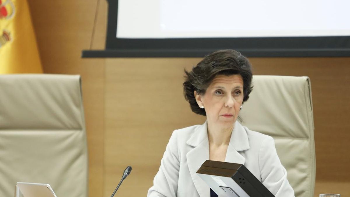 La presidenta del Tribunal de Cuentas, María José de la Fuente.