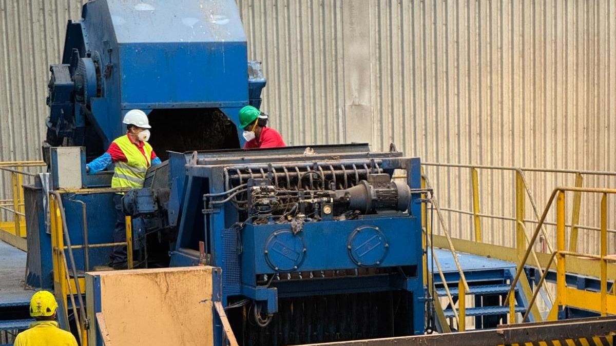 Planta de reciclaje en Logroño
