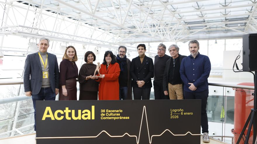 La Sala Tondón de Briñas recibe el premio 'A de Actual' por la difusión cultural arraigada al territorio