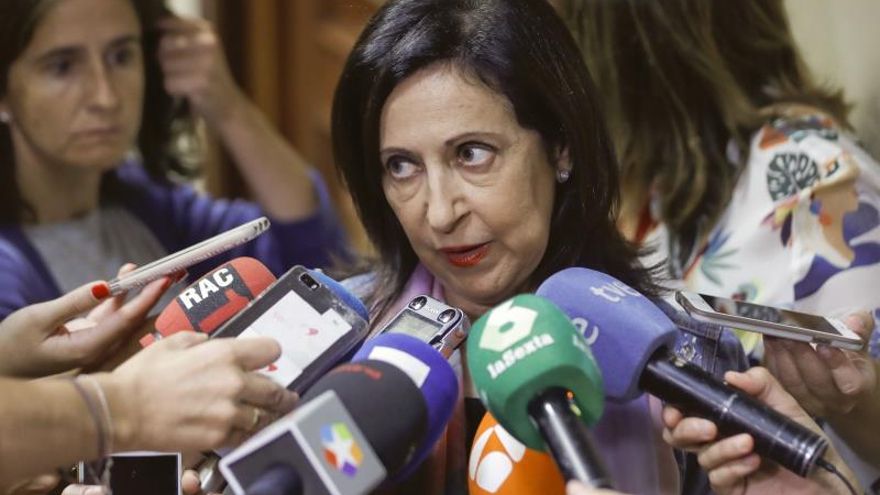 La ministra de Defensa en funciones, Margarita Robles.