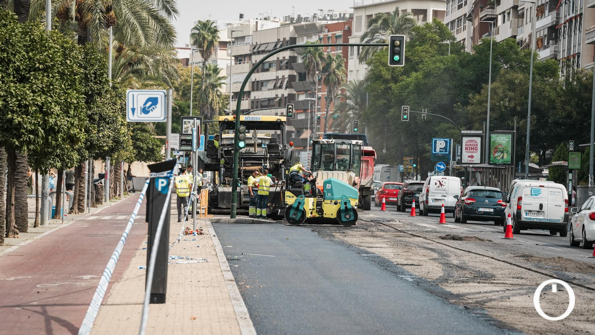 Comienzan las obras del Plan Asfalto en la avenida de La Victoria