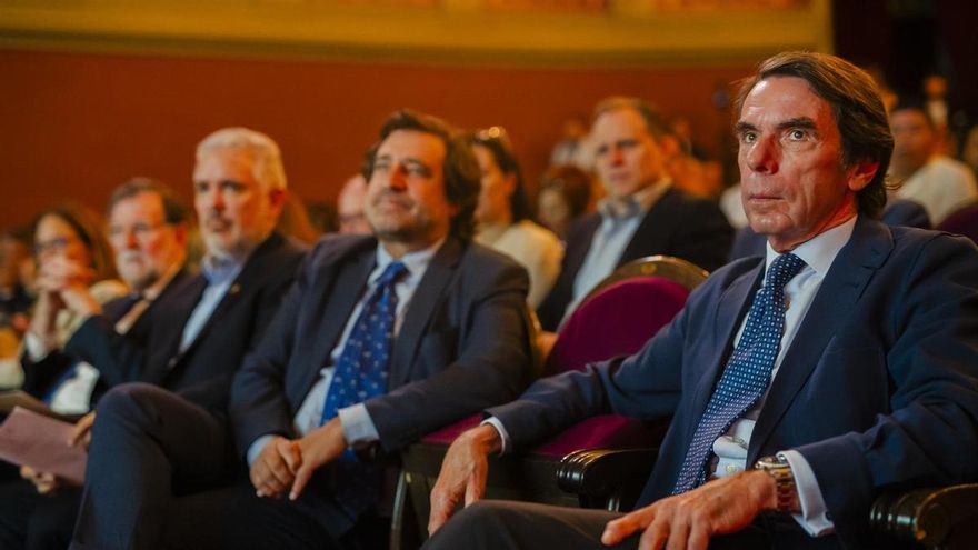 EuropaPress 6737460 expresidente gobierno jose maria aznar foro grupo libertad democracia