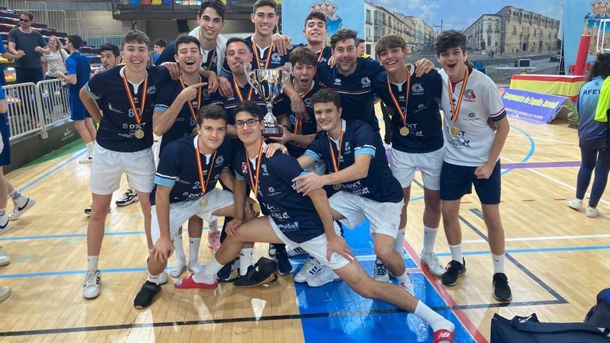 El CD Cisneros Alter, campeón de España Juvenil de voleibol masculino