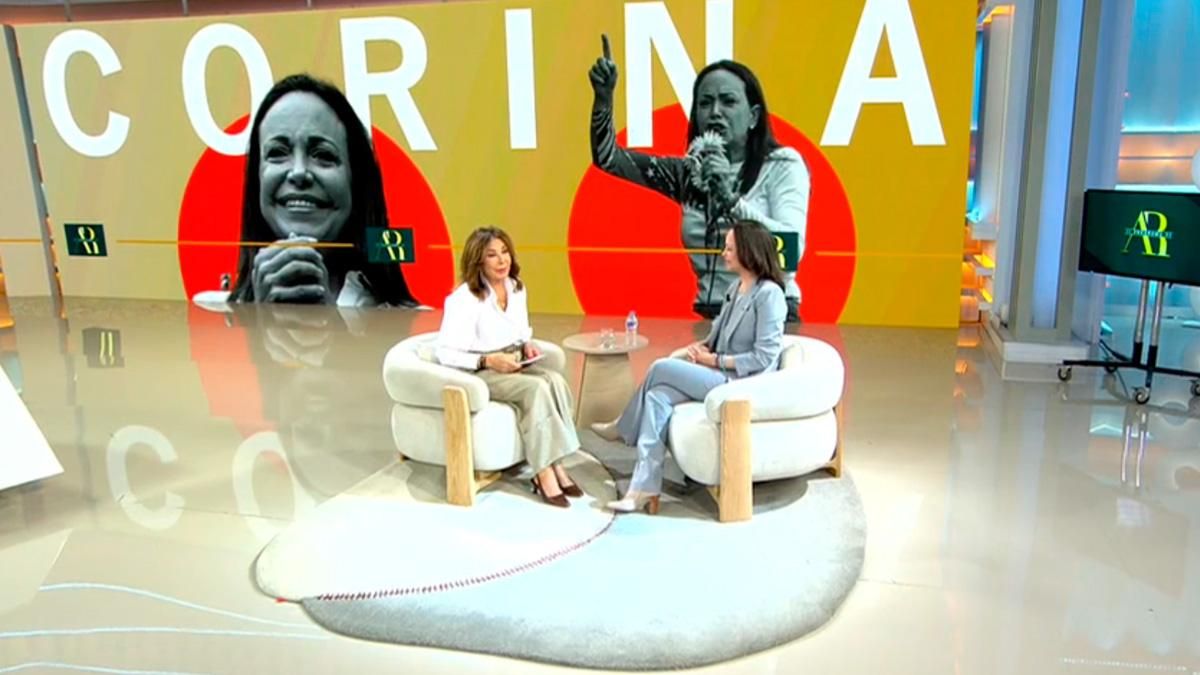 'El programa de Ana Rosa' dejó sin hueco a 'Vamos a ver' por un retraso en la entrevista a María Corina Machado