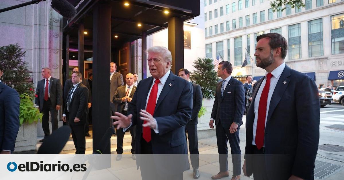 “Eres el Hitler de nuestro tiempo”: así es recibido Trump en las calles de Washington durante una salida nocturna para presumir de “ley y orden”