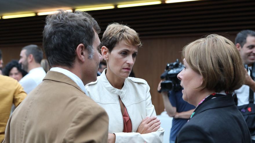 Uxue Barkos lleva al terreno económico su nueva pugna con María Chivite