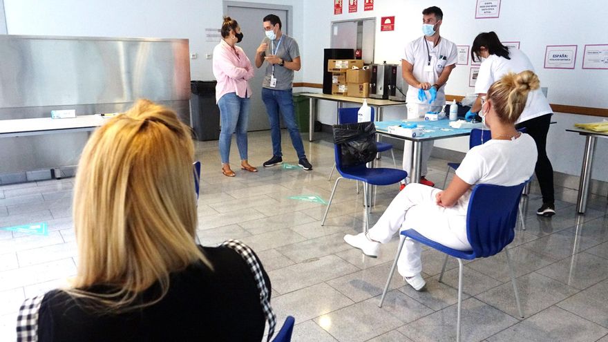 Sanidad vacuna a personas sin hogar alojadas en los recursos municipales de Santa Cruz de Tenerife