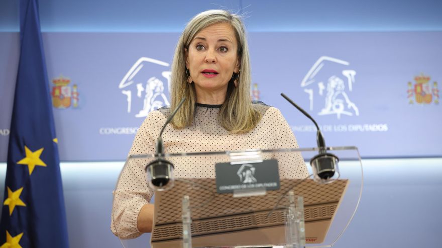 La portavoz de Sumar en el Congreso, Verónica Martínez Barbero.