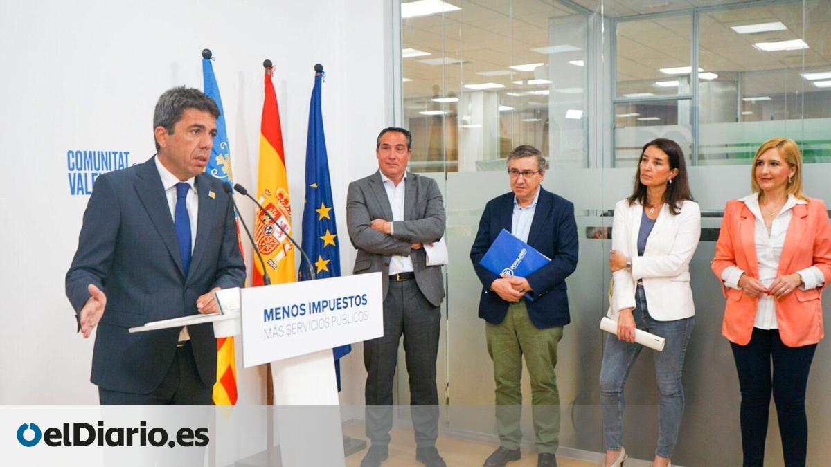 La última propuesta fiscal del PP valenciano: reducir el IRPF de las ...