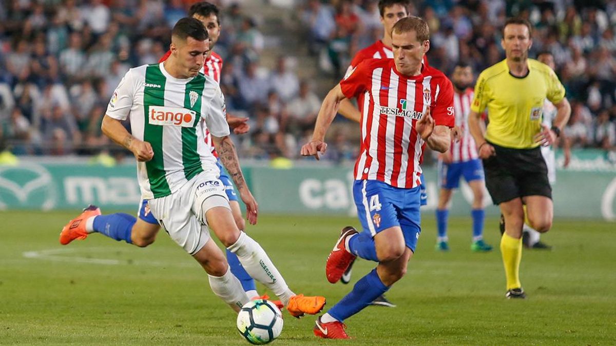 Córdoba -Sporting de Gijón (3-0) en El Arcángel en 2019