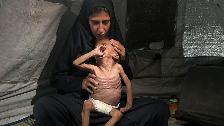 Mueren otros nueve gazatíes de hambre, entre ellos tres niños