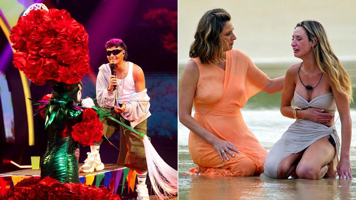 Imágenes de 'Mask Singer' y 'La isla de las tentaciones'