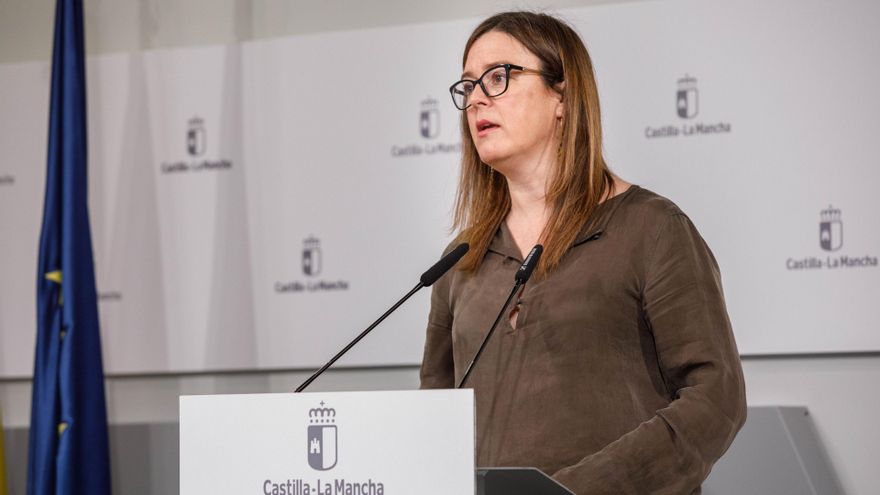 La consejera portavoz del Gobierno regional, Esther Padilla.
