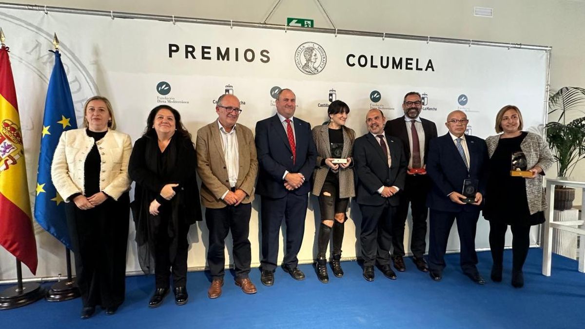 Imagen con todos los premiados. JCCM
