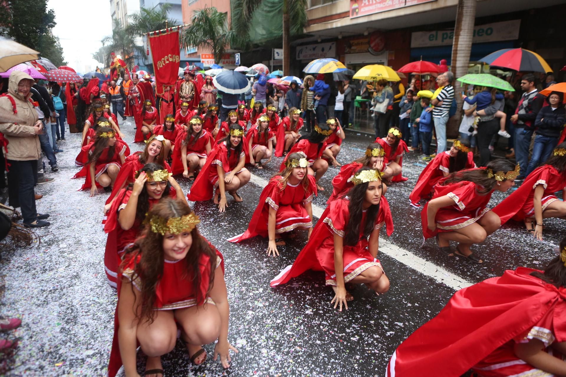 Cabalgata de Reyes en la capital grancanaria. (Alejandro Ramos).