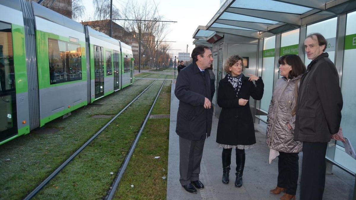 El tranvía de Vitoria supera los 48 millones de viajes en su séptimo aniversario