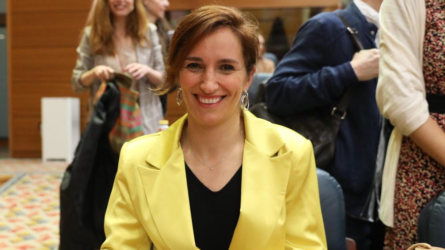 La portavoz de Más Madrid en la Asamblea de Madrid, Mónica García, en una imagen de archivo.