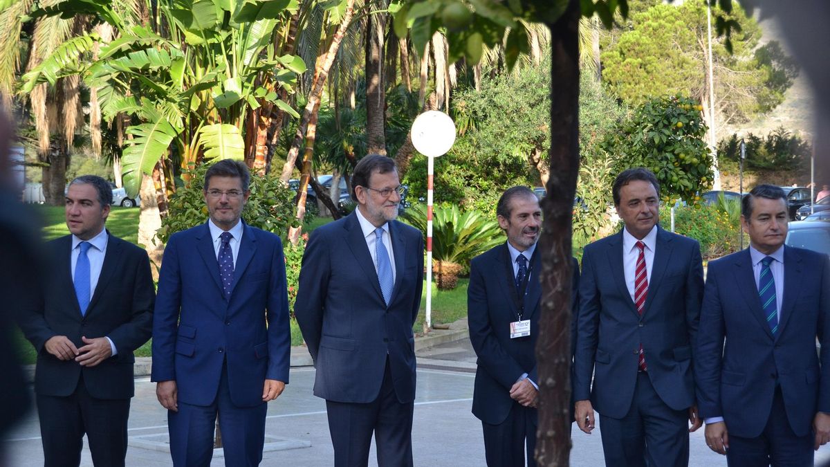 Rajoy en el Congreso de la Abogacía.