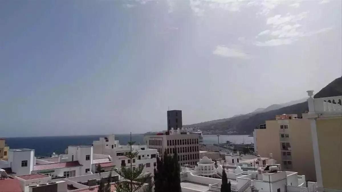 Imagen de archivo de un día de calor en Santa Cruz de La Palma.