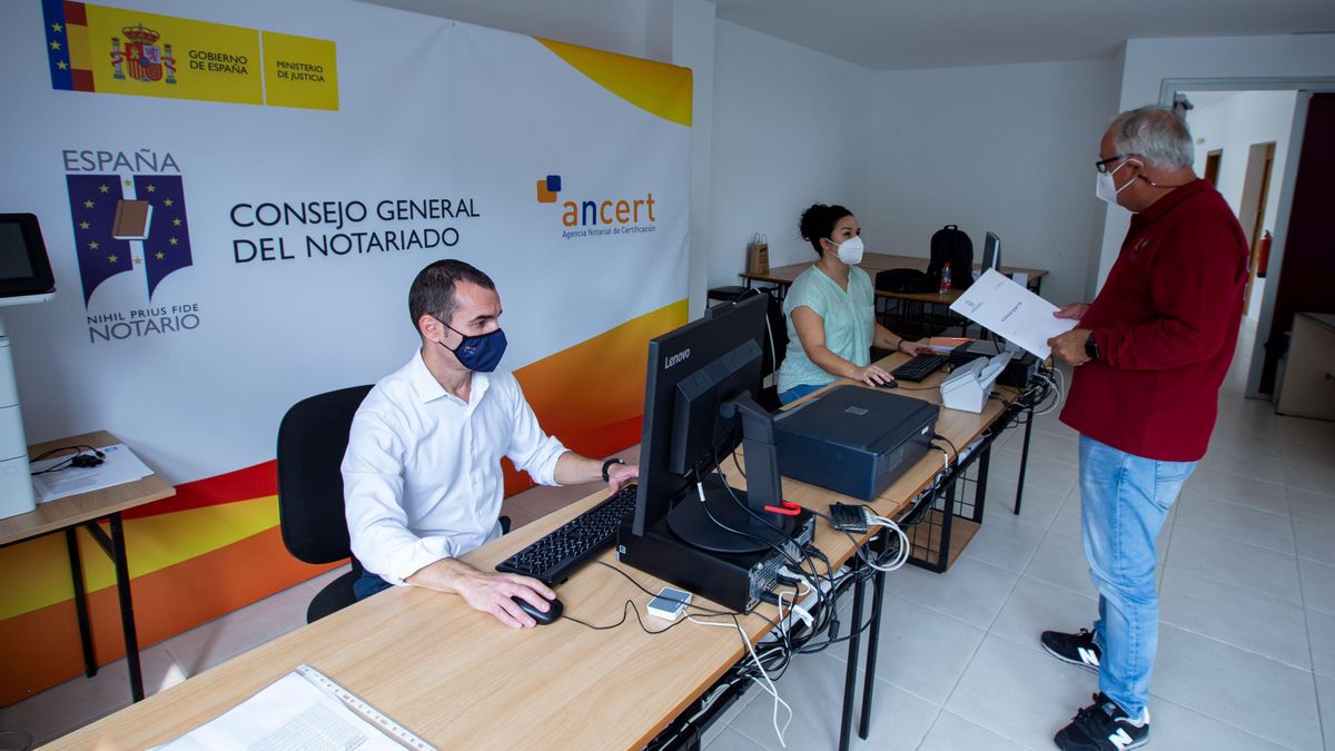 Notaría especial en La Palma por la erupción