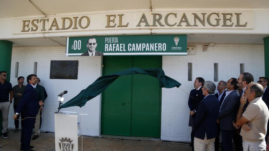 Rafael Campanero ya es eterno en El Arcángel