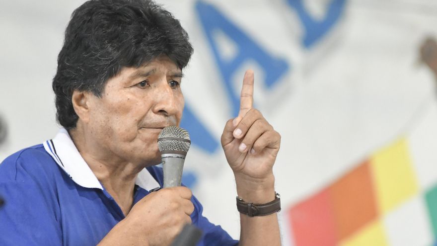 Morales dice que será candidato con sigla "prestada" o "regalada" si no recupera el MAS