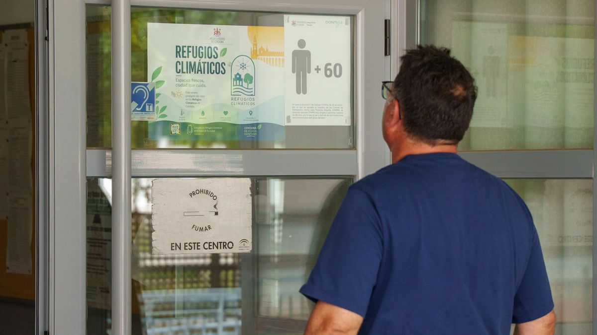Un refugio climático para personas mayores en Córdoba.