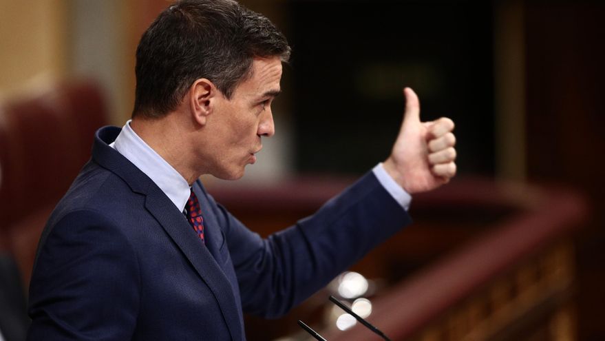 Archivo - El presidente del Gobierno, Pedro Sánchez,en el Congreso