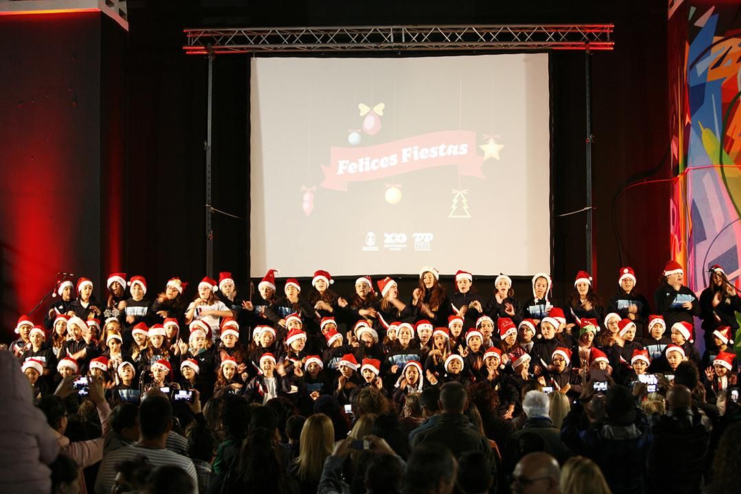 Encendido de las luces de Navidad de Santa Lucía de Tirajana. ©AR.
