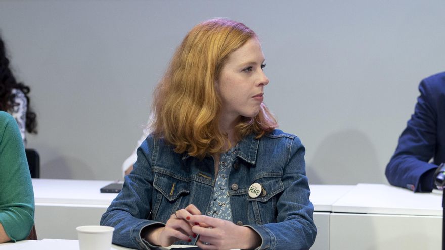 Archivo - La secretaria de Organización de Podemos, Lilith Verstrynge.
