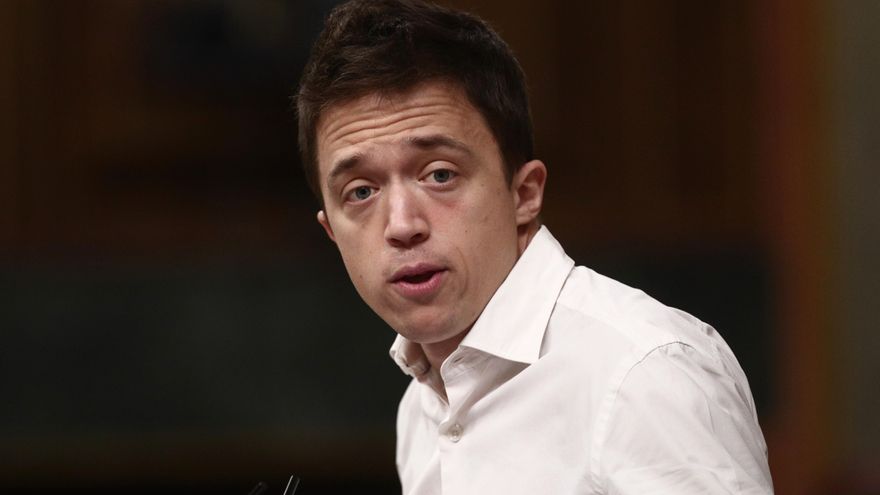 El líder de Más País, Íñigo Errejón, interviene en una sesión de Control al Gobierno en el Congreso de los Diputados, en Madrid, (España), a 24 de febrero de 2021.