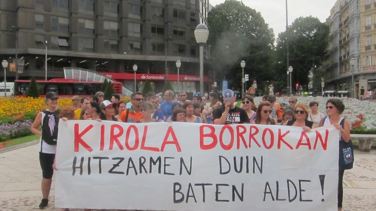Trabajadores polideportivos Bizkaia no harán más movilizaciones hasta la reunión prevista con Cebek el 24 de septiembre