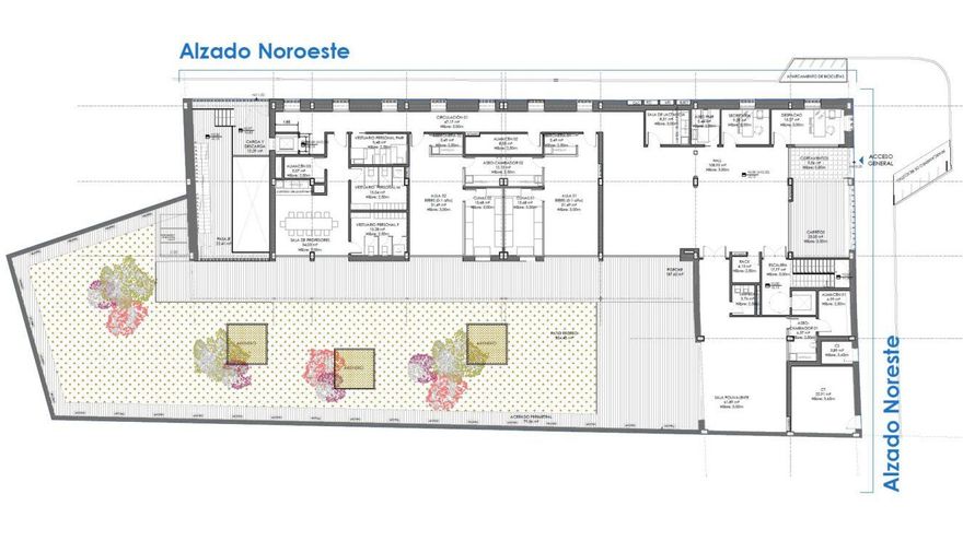 Plano de la nueva escuela infantil que se construirá en Retiro