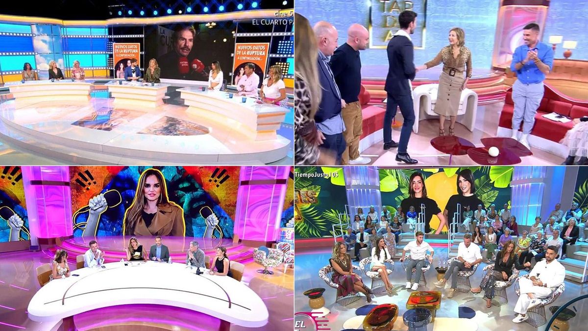 Mosaico con 'Así es la vida', 'TardeAR', 'Tardear' y 'El tiempo justo'