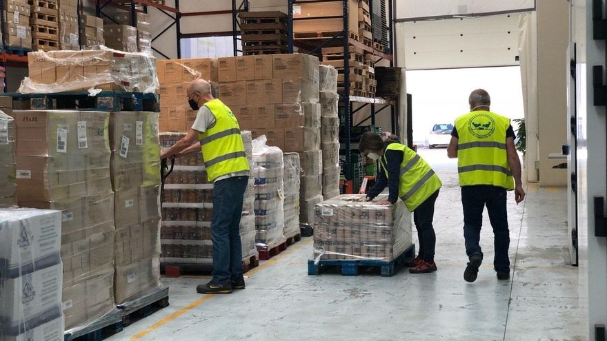 El Banco de Alimentos de Álava recortará el menú desde septiembre acuciado por el IPC y la falta de financiación