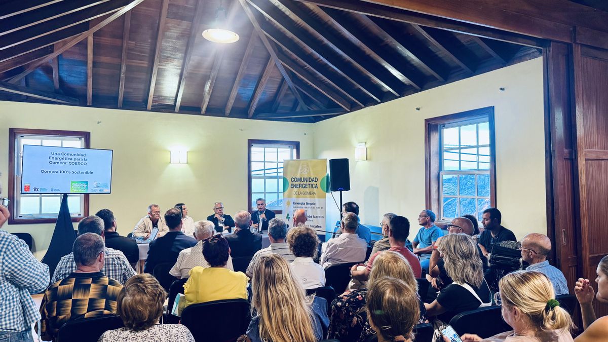 En marcha la primera central fotovoltaica de La Gomera