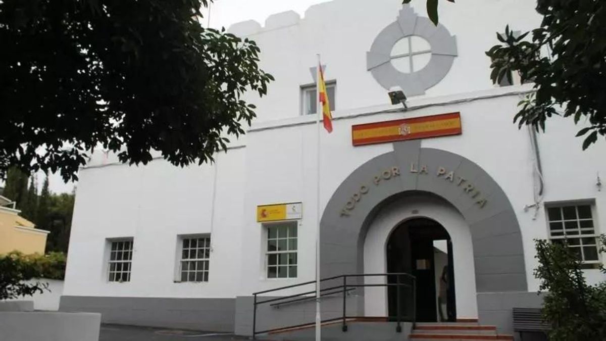 Imagen de archivo del cuartel de la Guardia Civil de Los Llanos de Aridane.