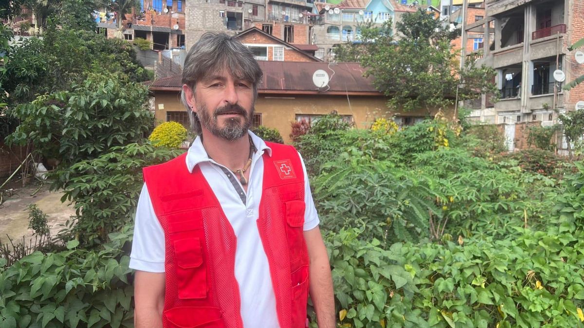 Jordi Alberola (1982, Godella) es delegado de Cruz Roja Española en República Democrática del Congo