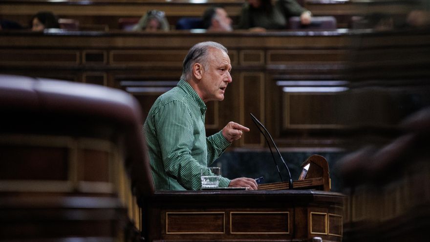 Archivo - El diputado Unidas Podemos Roberto Uriarte