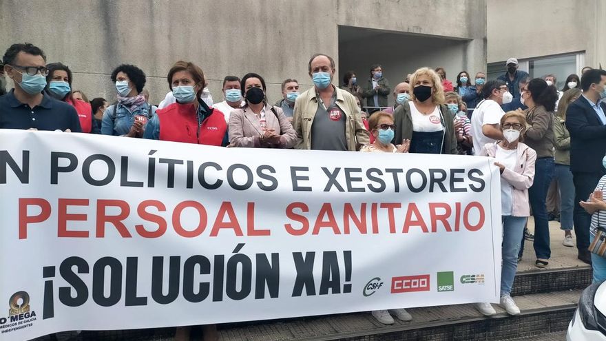 Los médicos de Pontevedra denuncian por lo penal a la Xunta por los "riesgos de gravedad" derivados del colapso de la Atención Primaria