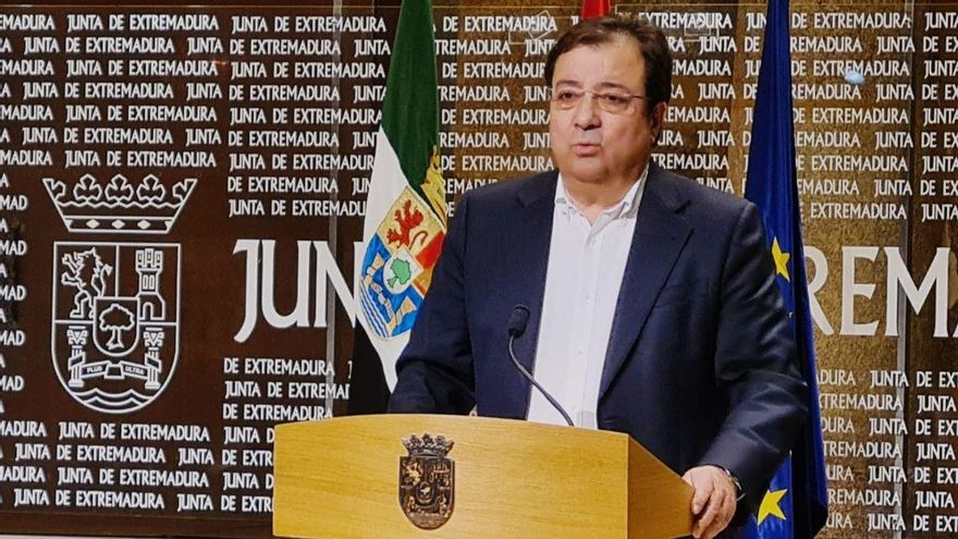 El presidente de la Junta de Extremadura, Guillermo Fernández Vara, en una imagen de archivo