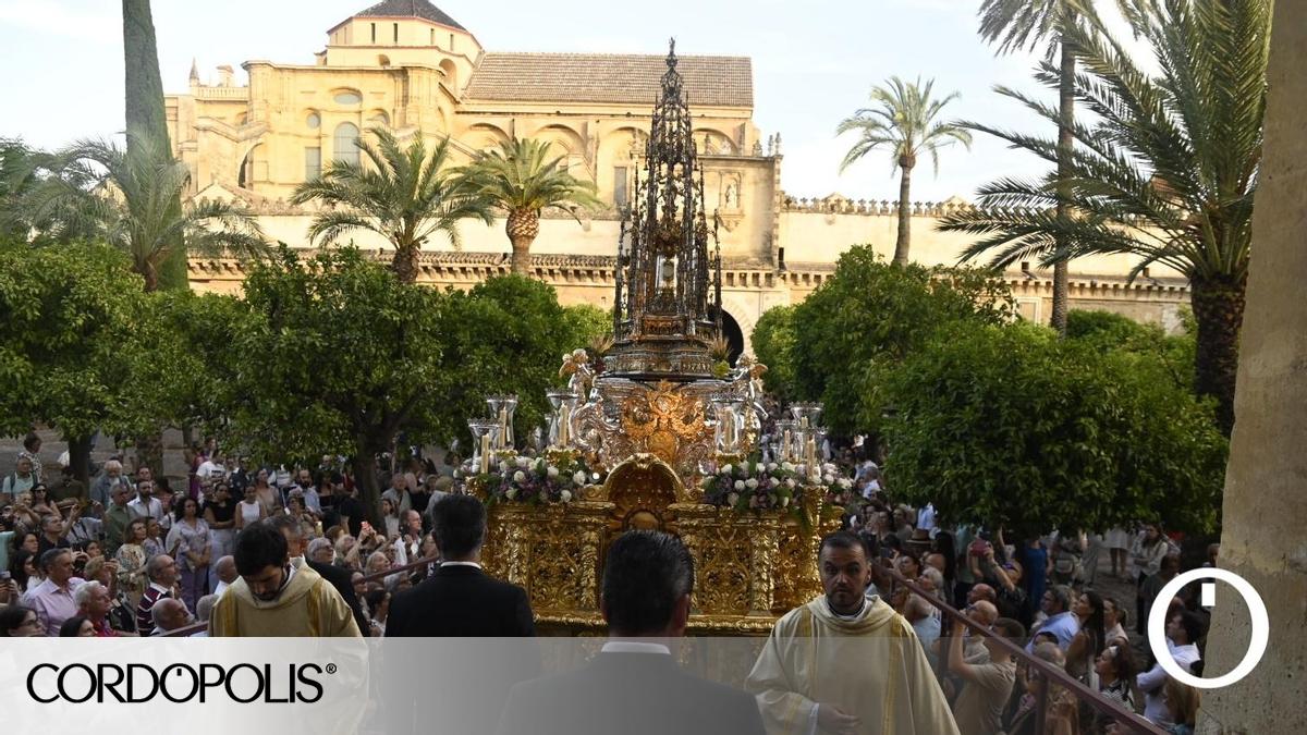 Las imágenes de la procesión del Corpus Christi en Córdoba