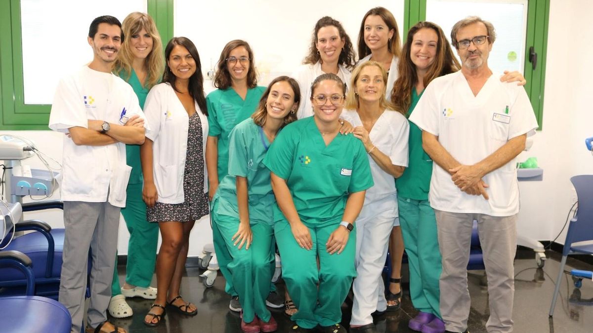Equipo de profesionales de la Unidad de Ginecología y Obstetricia del Molina Orosa.