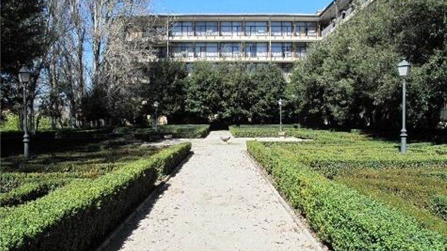 Jardines del Hostal de San Marcos.