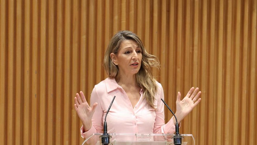 La vicepresidenta segunda y ministra de Trabajo y Economía Social, Yolanda Díaz.