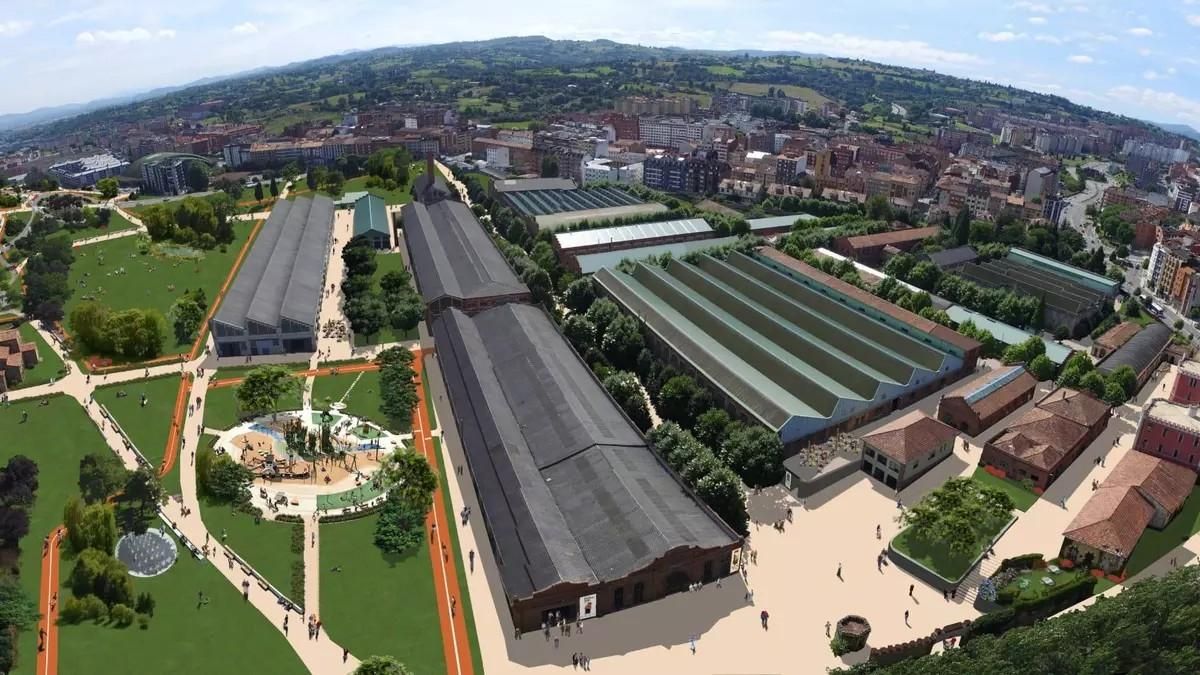 Los arquitectos de Asturias denuncian la "falta de legalidad" en el concurso de ideas para la antigua fábrica de armas en Oviedo