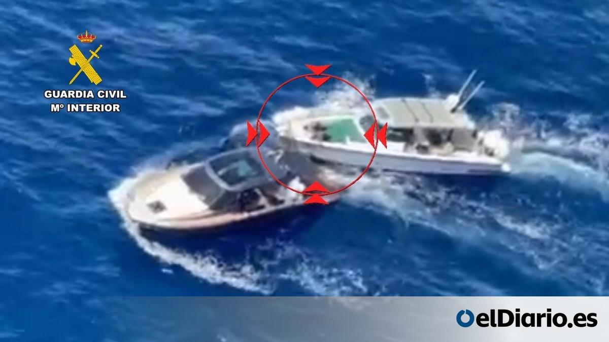 Un hombre embiste una lancha de la Guardia Civil tras robar un barco en Mallorca