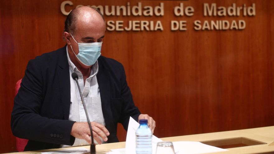 El viceconsejero de Salud Pública y Plan COVID-19 de la Comunidad de Madrid, Antonio Zapatero.