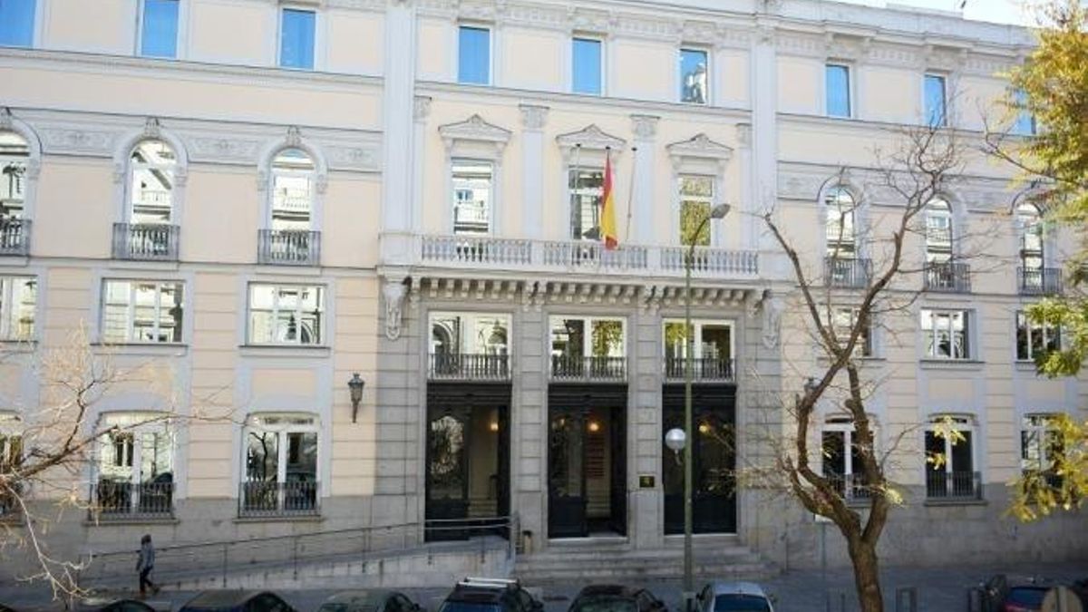 Imagen de archivo de la sede del CGPJ en Madrid.